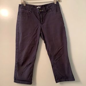 Toad & Co blue/gray capris - size 6